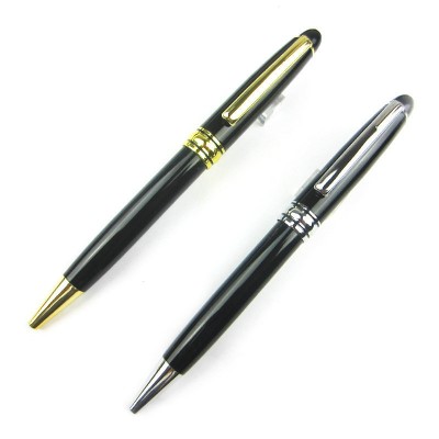 Cheap simple Promotional gift advertising Ball Pen With Custom printed logo promotional plastic ball point pen metal