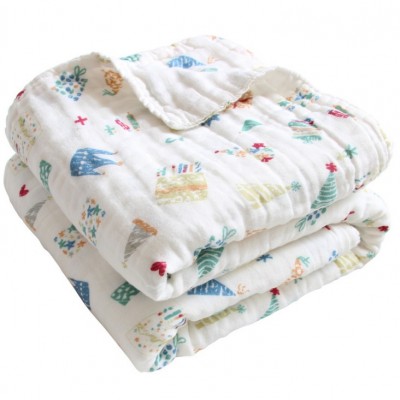 bamboo blanket Safety class a baby bath towel baby blanket cotton bamboo organic