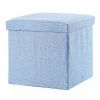 pure decorative density cardboard fabric storage boxes with lids